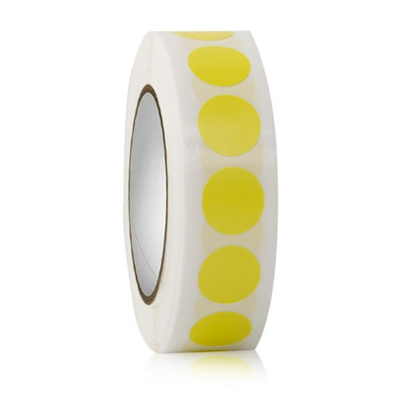 1000Pcs 13mm Colorful Dots Sticker Adhesive Round Label For File Marking And Labeling Offices School Supplies
