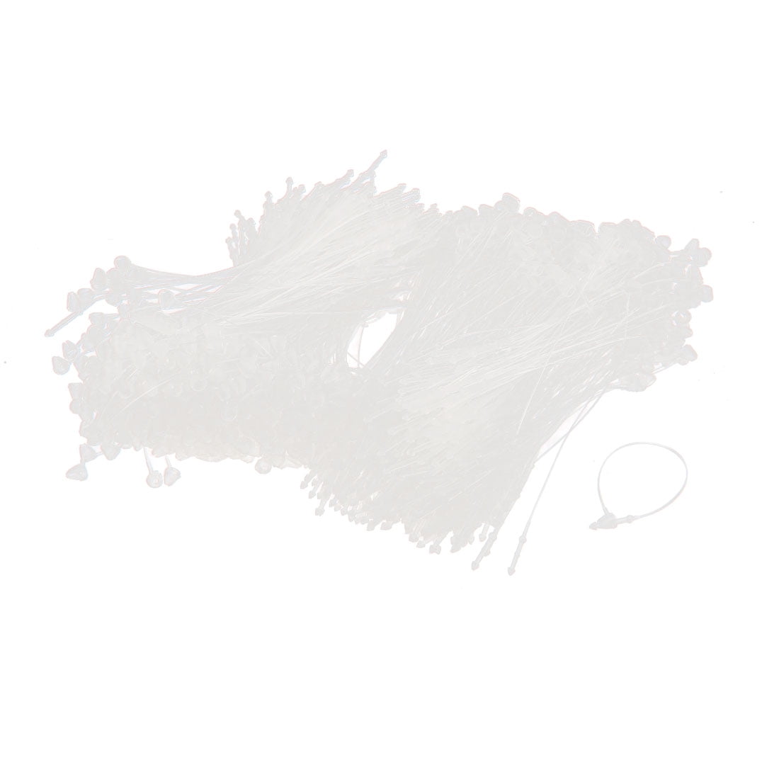 1000Pcs 3" Snap Lock Pin Security Loop Plastic Tag Fastener Tie