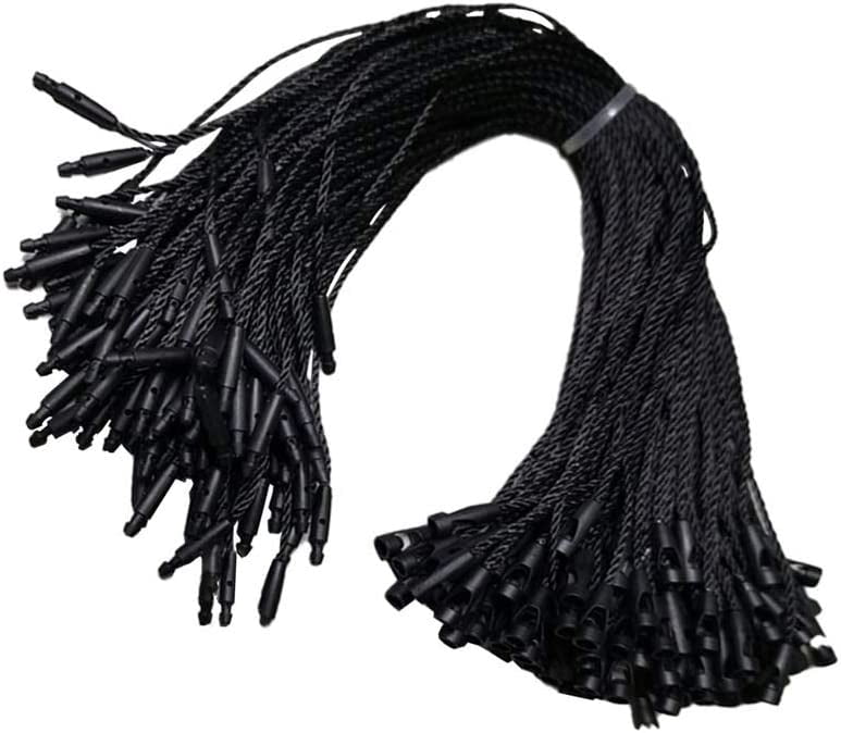 Tag Nylon Rope 1000Pcs 7.5-inch Hang Tag Nylon String, Easy and Fast to Attach, Nylon ...