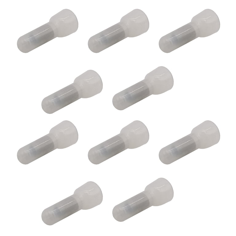 1000Pcs Closed End Crimp Connector, PA66 Insulator Material Copper