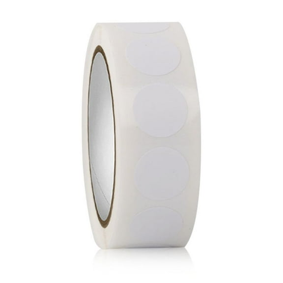 1000Pcs Colored Round Dots 13mm Small Dot Sticker Adhesive Round Label
