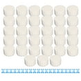 1000Pcs Dental Cotton Rolls High Absorbent Comfortable Nose Bleed Plugs with Clips for Kids
