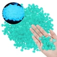 thumbnail image 1 of 1000Pcs Glow in The Dark Rocks, Luminous Pebbles Glow Stones for Outdoor Decor, Garden, Aquarium, Walkway, Fish Tank, Glow Stones Rocks 0.3”- 0.4” (0.3-0.4, Blue, 1000), 1 of 8