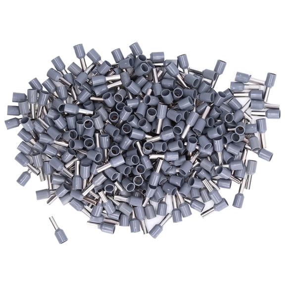 1000Pcs Insulated Ferrule Electrical Pin Crimp Terminals 12 AWG Cord End Connectors KitE4009