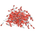 1000Pcs Insulated Ferrule Electrical Pin Crimp Terminals 20 AWG Cord End Connectors KitE7510 Red