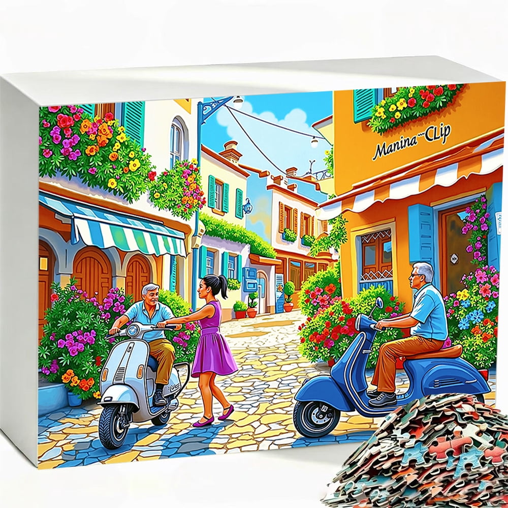1000Pcs Jigsaw puzzles Family Fun Adult Puzzle Big size Decor wall ...