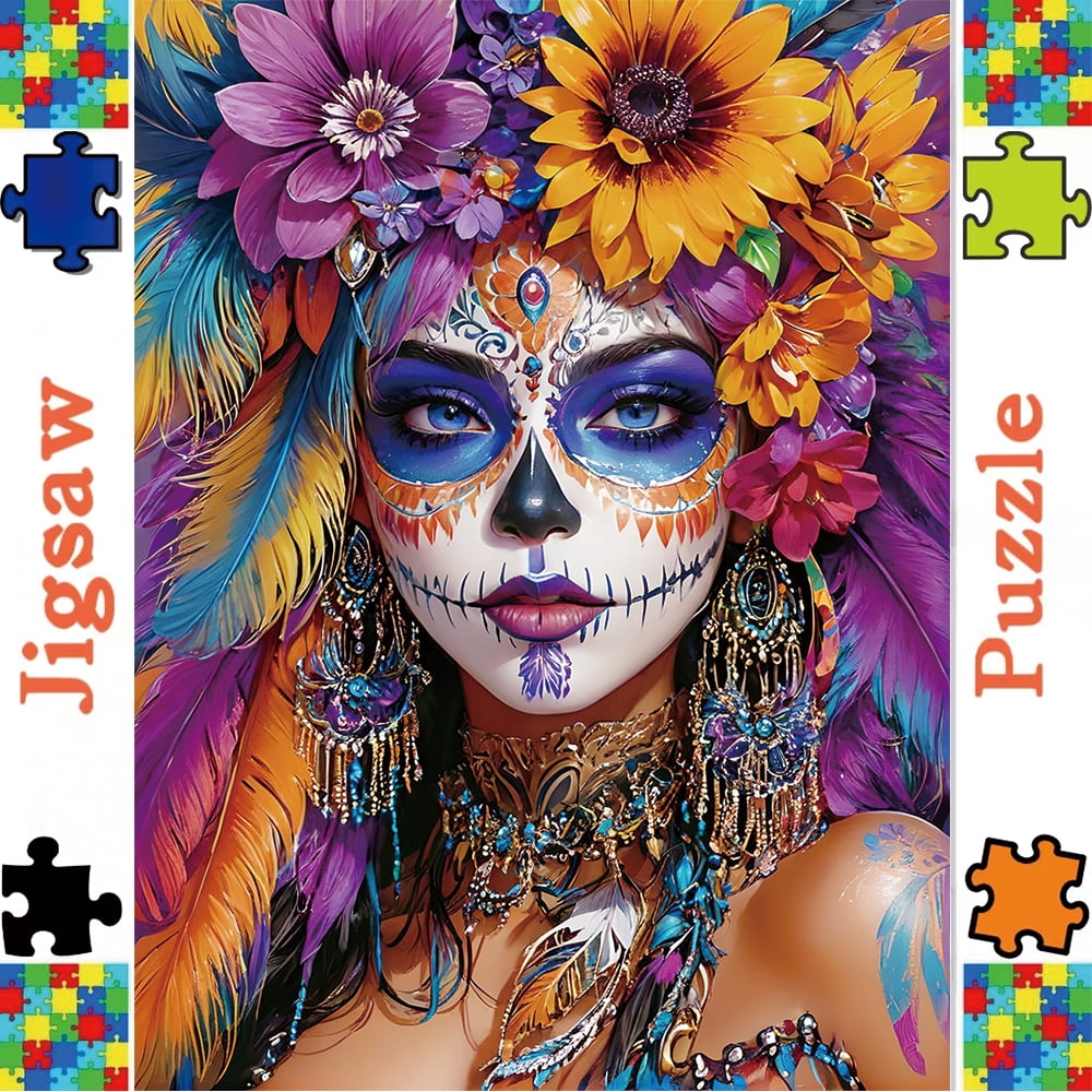 1000Pcs Jigsaw puzzles Family Fun Adult Puzzle Big size Decor wall ...