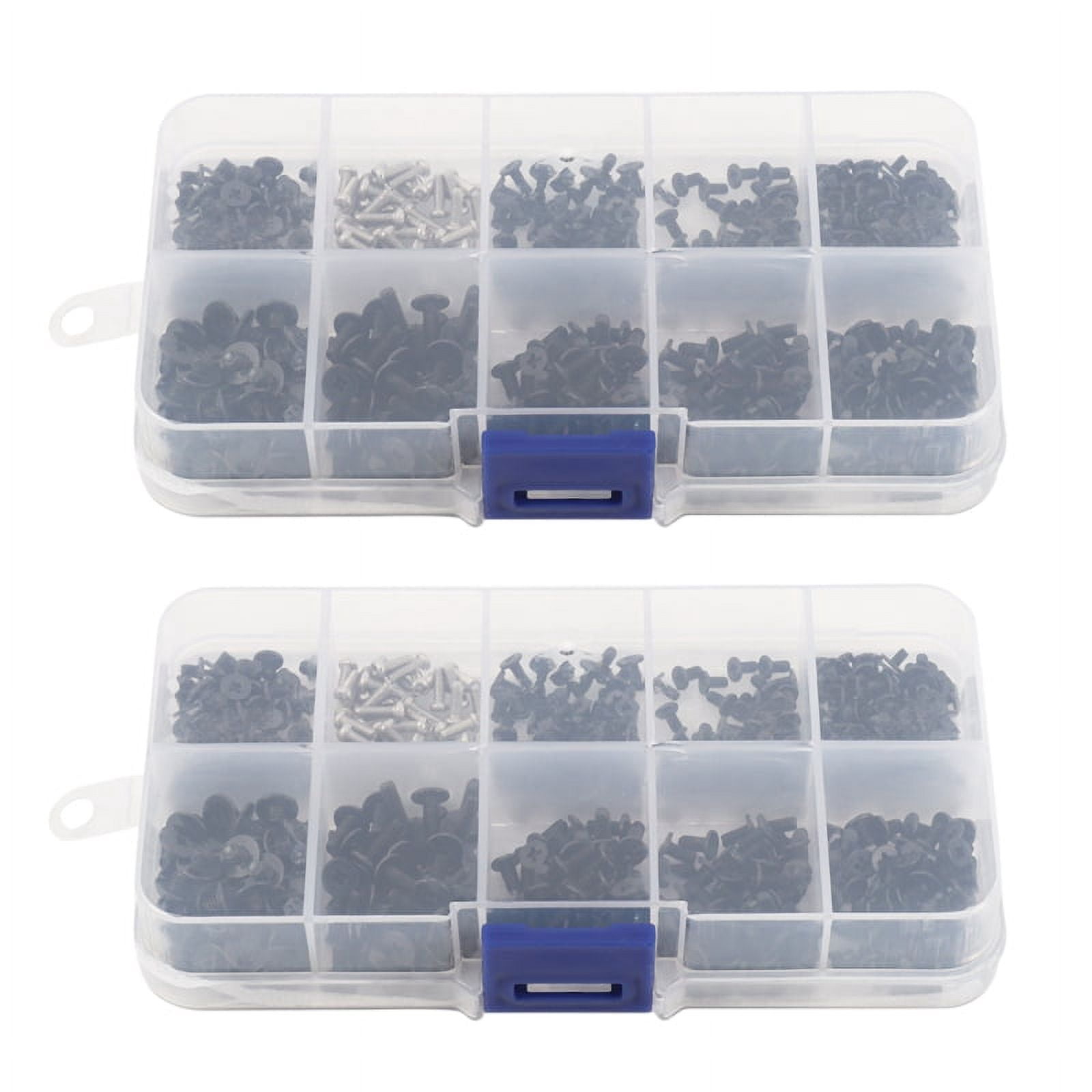 Notebook Screw 1000Pcs M2 M2.5 KM Screw Flat Screws Laptop Notebook Screws Set Kit for ...