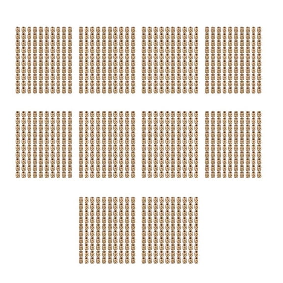 1000Pcs M3 Thread Knurled Brass Threaded Heat Set Heat Insert Embedment Nut for 3D Printer