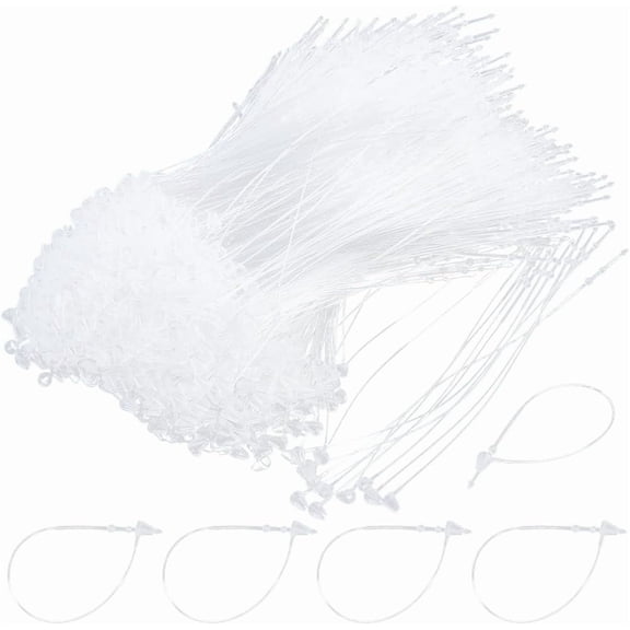 1000Pcs PP Cable Ties Tie Wraps Zip Ties White 110mm Craft Supplies
