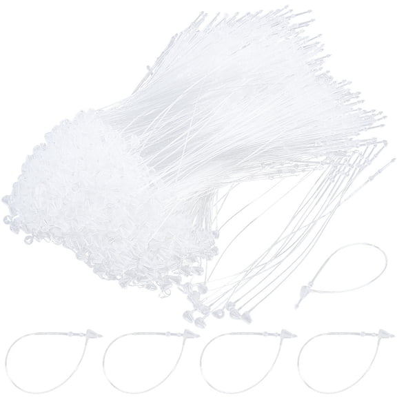 1000Pcs PP Cable Ties Tie Wraps Zip Ties White 110mm