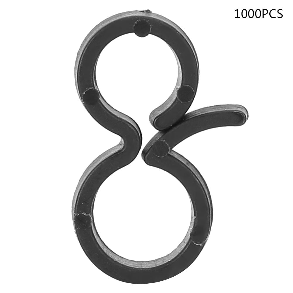 1000Pcs Plant Clip Plants Stems Fixing Support Grafting Clips Garden