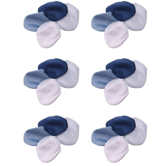 1000Pcs Silk Petals Dusty Blue Navy Flower Petals for Wedding Flower Girl Basket Aisle Scatter Dinner Table