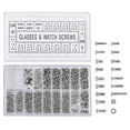 thumbnail image 1 of 1000Pcs Stainless Steel Eyeglasses Watch Repair Screw Replacement Kit Set Tiny Screws Nut Assortment Repair Tool Kit Set, 1 of 5