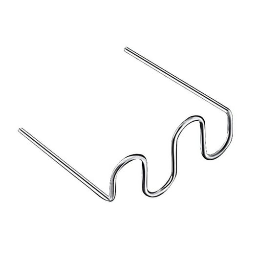 1000Pcs Stainless Steel Wave Staples for Hot Stapler - 0.8 & 0.6mm, for Welding, High Hardness, Pre - Cut