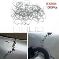 1000Pcs Stapler Staples Plastic Welder Tool Car Damaged Bumper Repair