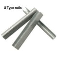 1000Pcs Staples Nails for Staple Stapler Wood Furniture Household Use Hand Tools,U Type Nails