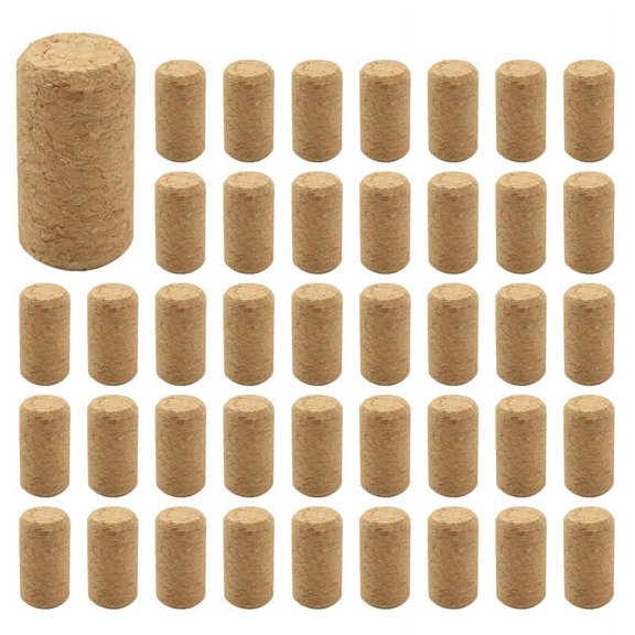 1000Pcs Straight Wood Corks Wine Stopper Wood Bottle Stopper Cone Type Wine Corks Plug Sealing Cap Beer Bottle Corks