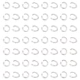 thumbnail image 1 of 1000Pcs Tarnish Resistant 304 Stainless Steel Open Jump Rings Stainless Steel Color 5x0.8mm Inner Diameter: 3.4mm, 1 of 4
