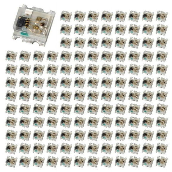 1000Pcs WS2812 2020 LED Chip 4Pins Mini White PCB Addressable Digital RGB Full Color LED Chip DC5V for LED Strip Screen