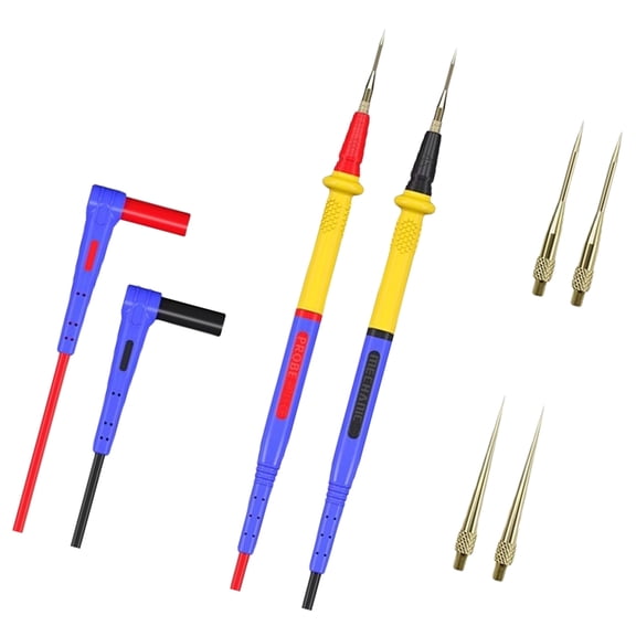 1000V 20A Digital Multimeter Sample Test Leads Pin Needle Tip MultiMeter Tester Leads Probes Wire Pen Cable Tool