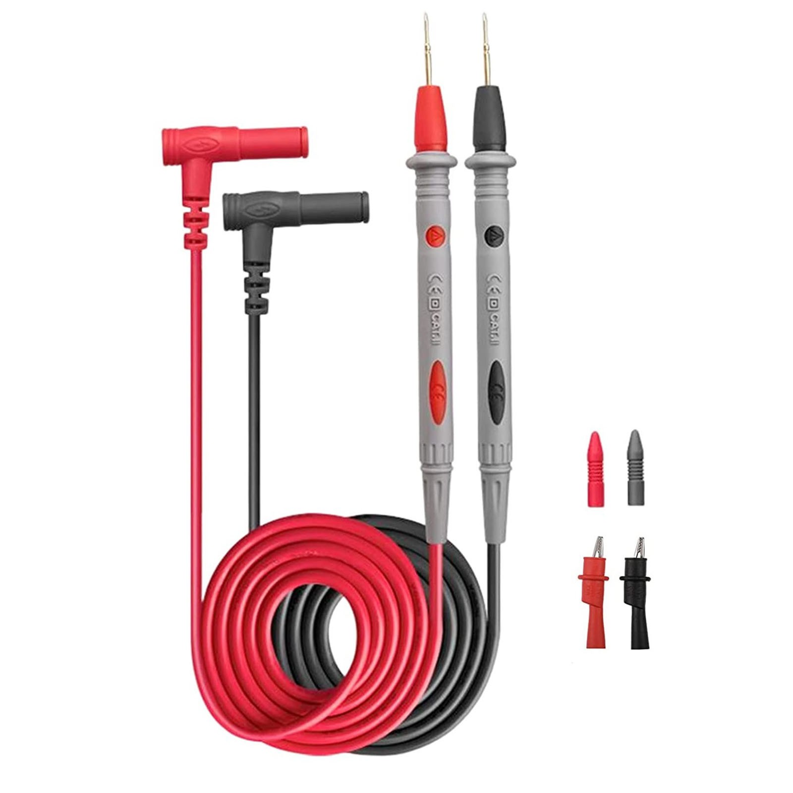 1000V 20A Universal Digital Multimeter Probe Test Leads，Cable Crocodile Clips