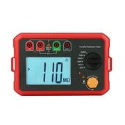 1000V 2500V Megger Digital Earth Ground Insulation Resistance Tester Professional Megohmmeter Ohm Meter ,Easy to Use