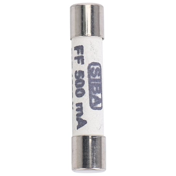 1000V 500mA 6.3x32mm White Ceramic Fuse, Universal Replacement Fuse for Digital Multimeter Repair