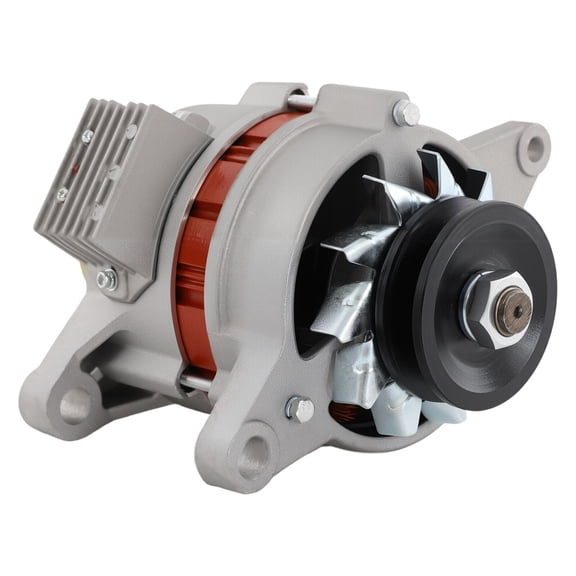 1000W 12-14V Permanent Magnet Generator, Copper Coils, Aluminum Shell. Dual-Wheel Design for Efficiency. Ideal for Agricultural Vehicles, Tractors. Stable Output, No Assembly