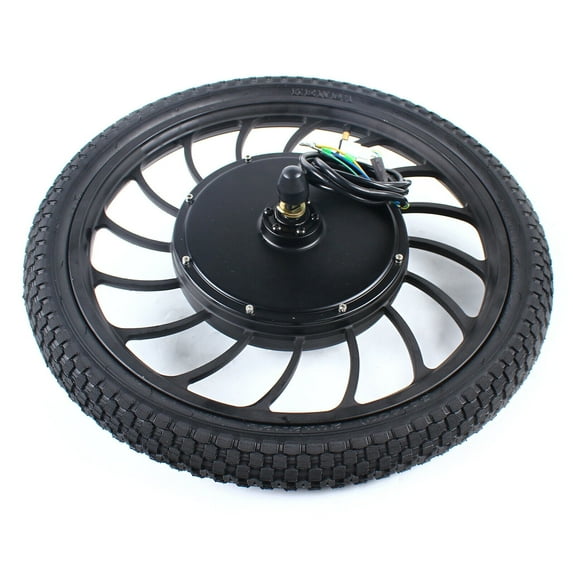 1000W 20" in Ebike Front Wheel Electric Bicycle Motor Conversion Kit Black