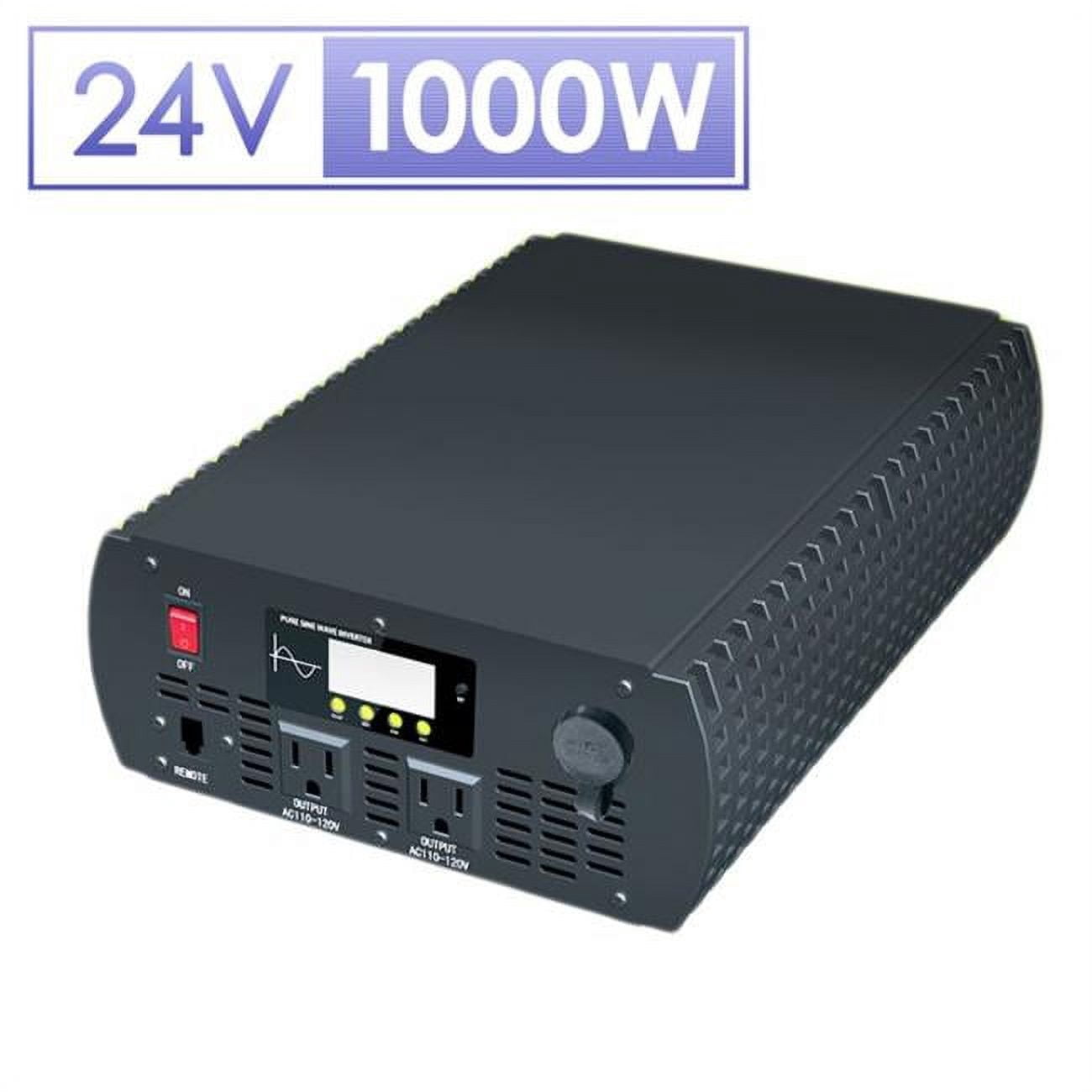 1000W 24V Pure Sine Wave Inverter with Bluetooth Remote Control