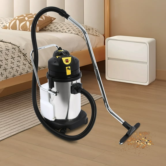 1000W 30L/7.93Gal Commercial Carpet Cleaning Machine, 3 in 1 Professional Extractor Upholstery Wet Dry Vacuum Cleaner, Portable Spot Cleaner for Hotels, Offices