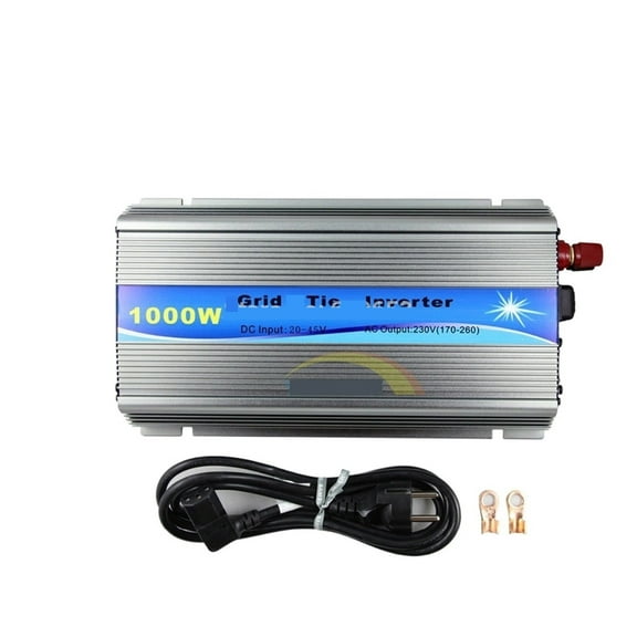 1000W 30V/36V Grid Tie Inverter MPPT Function Pure Sine Wave Output 60 72 CELLS Panel Input On Grid Tie Inversor ,Safe to Use - 20V-45VDC_120VAC(90-140VAC)