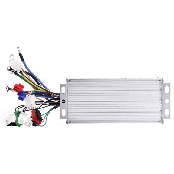 1000W 36V 48V Brushless Motor Controller High Power Speed Control Module Replacement For Electric Bike Scooter Tricycle Silver
