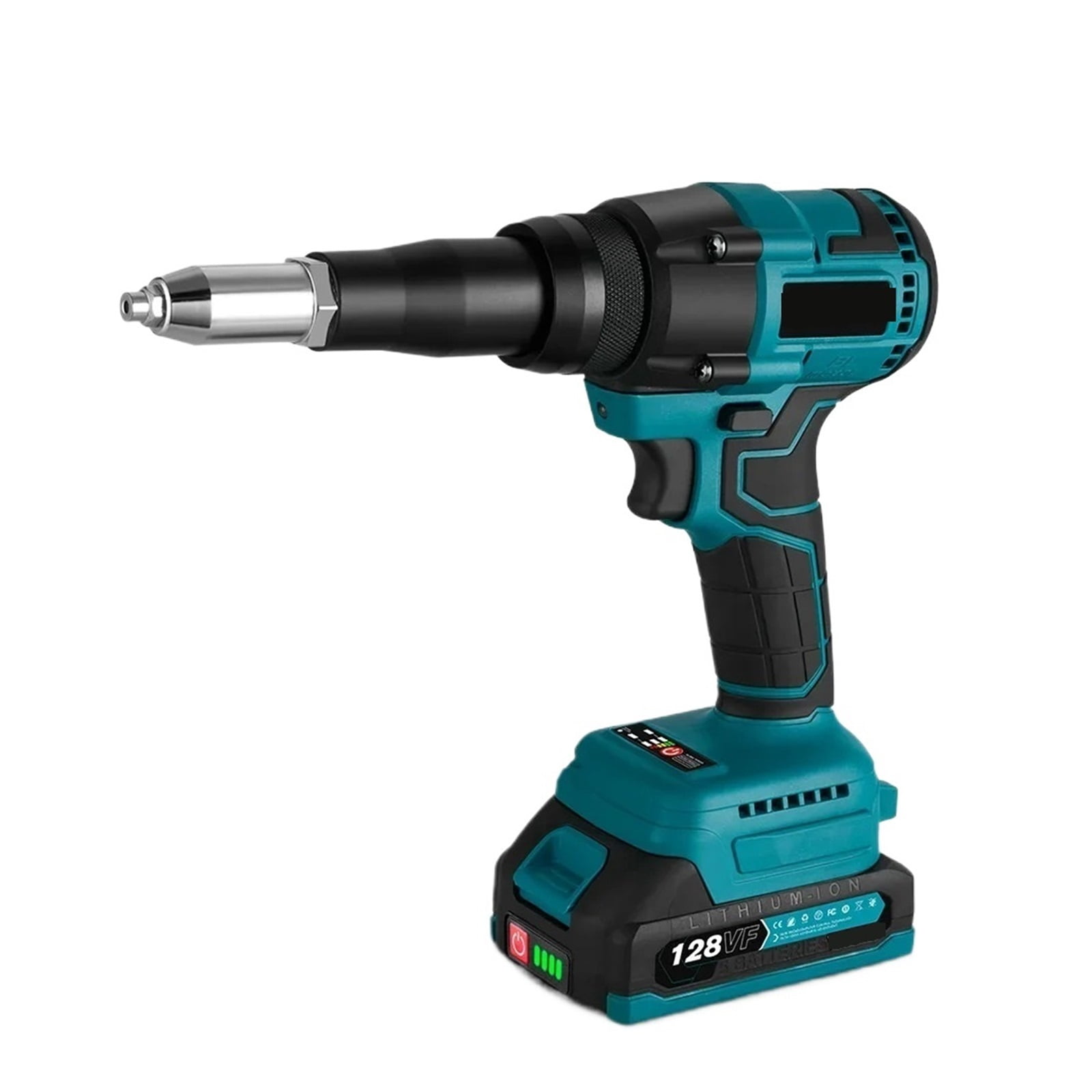 1000W 588N.m Brushless Electric Rivet Gun 3.2-4.8mm Cordless Efficient ...