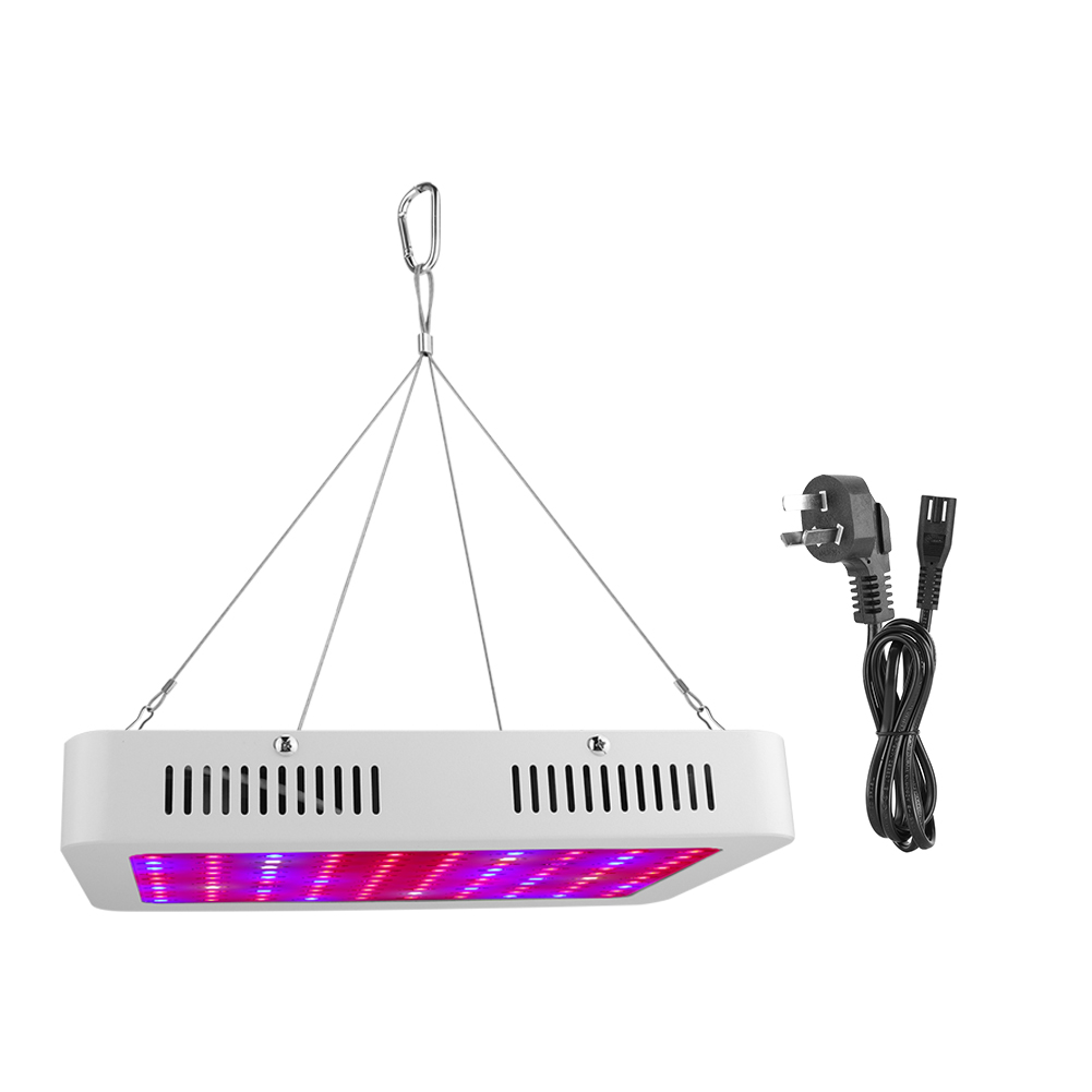 1000W 85-265V LED Double Full Spectrum Plant Growth Lamp Indoor Vegetable Flowers Growing Lighting Fill LightAU Plug