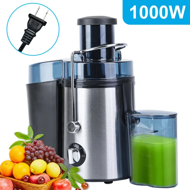 1000W Centrifugal Juicer Juice Extractor with 2 Speeds 3.6in Wide Feed