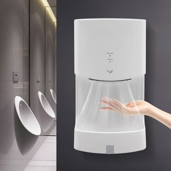 1000W Commercial Automatic Hand Dryer High Speed Hot Air Hand Blower Bathrooms