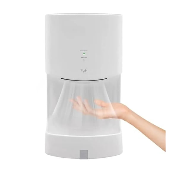 1000W Commercial Jet Hand Dryer with Drain Tray Touch-Free Infrared Sensor High Efficiency ABS Material Safe Timeout
