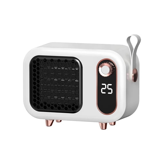1000W Electric Heater PTC Ceramics Desktop Portable Electric Heater Mini Warmer Machine Household Air Blower Heater Radiator ,Warm Any Angle