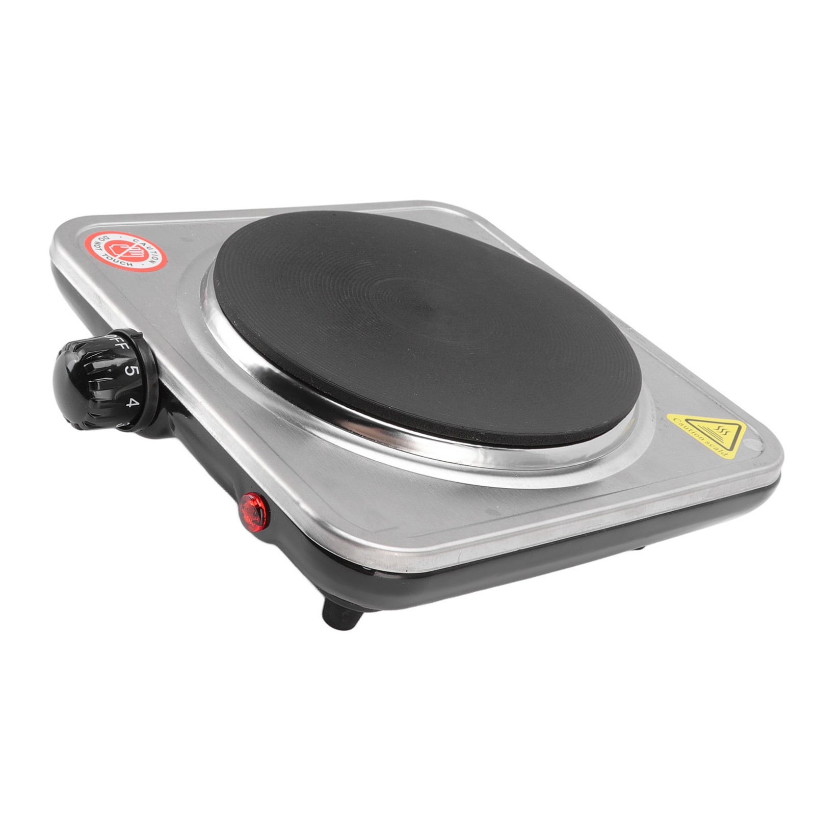 1000W Electric Hot Plate 5 Levels Compact Structure Stainless Steel Portable Electric Stove For