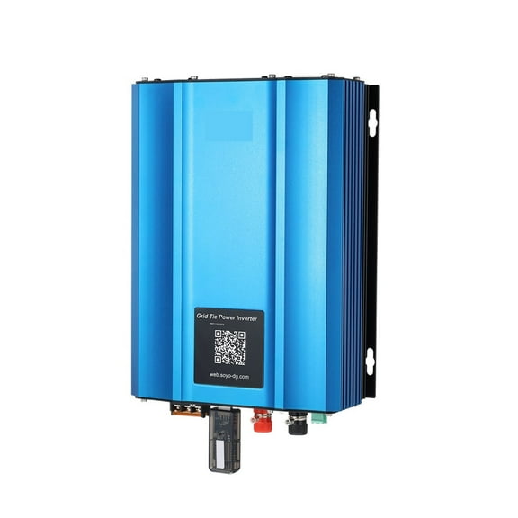 1000W Grid Tie Inverter With Limiter MPPT Pure Sine Wave Solar Panel Battery Discharge On Grid Inverter WIFI Mobile APP ,Safe to Use - GTN-1000-W_PV 85-130V BAT 72V