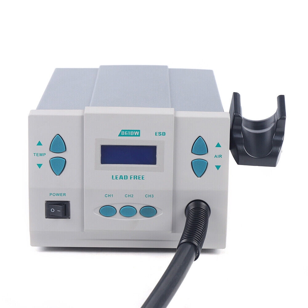 1000W Heat Gun Digital Air Rework Station Soldering Heater 100℃~500℃