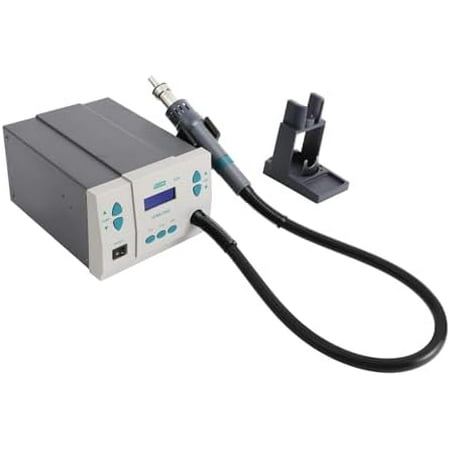 1000W Hot Air Rework Station Soldering Heat Gun Digital Display Quick Station, Soldering Hot Air Heat Gun 861DW, Digital Display Hot Air Device with Air Nozzles Heat Device 110V