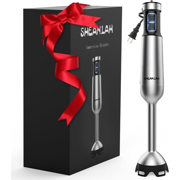 1000W Immersion Blender with 25-Speed Control and Brushless Motor Black Bestseling