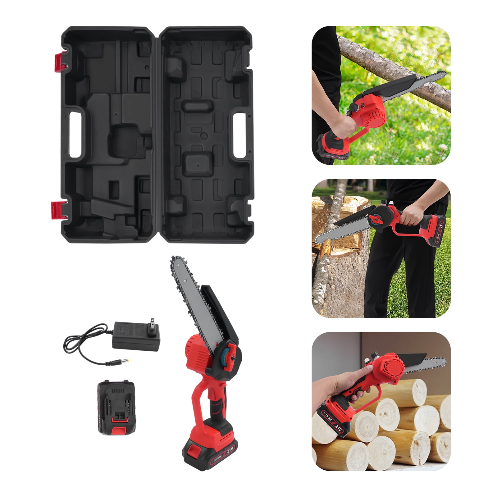 1000W Mini Chainsaw, Cordless Chainsaw, Handheld Electric Chain Saw