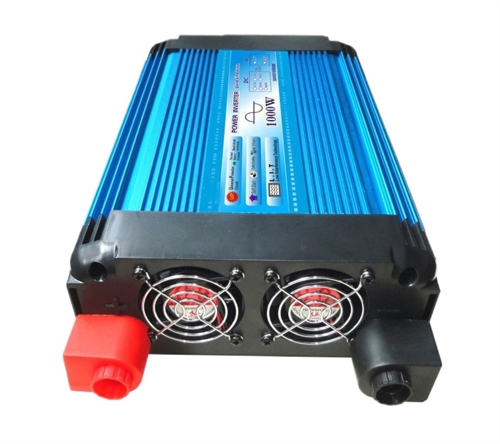 1000W Peak 12V Solar Inverter Car/Outdoor/Home Digital Pure Sine Wave ...