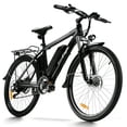thumbnail image 1 of 1000W Peak Class 2 Electric Mountain Bike, Ages 18+, 26", Max 20MPH, 52V 15Ah (780Wh) Removable UL2849 Lithium-Ion Battery, up to 75-Mile Range, Shimano 21-Speed, Black, 1 of 10
