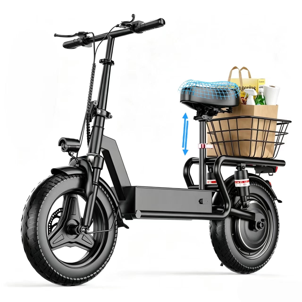 1000W Peak Motor Electric Scooter for Adults, 25MPH Top Speed, 35