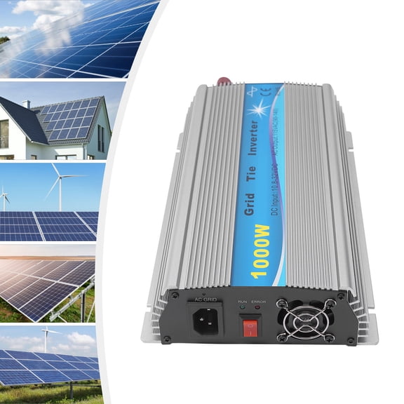 1000W Solar Micro Inverter Grid Tie MPPT Pure Sine Wave DC to AC 110V For Grid-Connected Power Generation In Schools